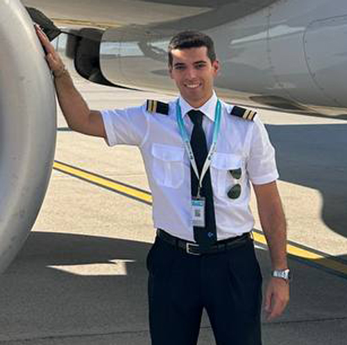 Francesco Zicaro, First Officer E195 Air Dolomiti